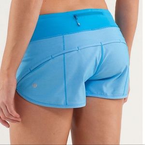 lululemon speed shorts size 2